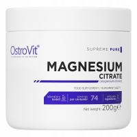OstroVit Magnesium Citrate 200g CYTRYNIAN MAGNEZU CZYSTY Naturalny 72PORCJE