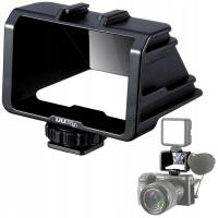Зеркало VLOG на башмаке держатель лампы микрофон для Canon Nikon Sony Olympus