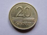 LITWA LIETUVA 20 CENTU 1997 ROK !!!!!!!!!!!!! 1456