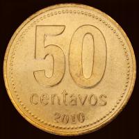 Argentyna 2010 50 CENTAVOS.#111.1______0627