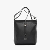 Ryłko Torebka damska skórzana czarna średnia uniwersalna torba na co dzień