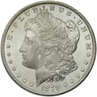 USA, 1 Dolar 1879 - S Morgan Super Stan m1