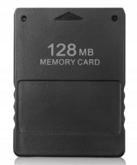 KARTA PAMIĘCI MEMORY CARD 128 MB DO KONSOLI SONY PLAYSTATION2 PS2