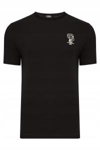 Карл Лагерфельд футболка мужская футболка логотип черный размер XL