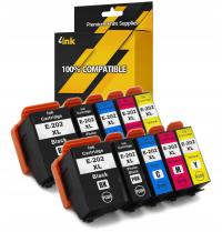 10× 10x tusze 202 XL do drukarki Epson XP-6000 XP-6005 XP-6100 XP-6105