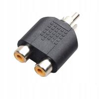 1 pcs RCA adapters Audio plug connector RCA male female to RCA 3.5mm Plug