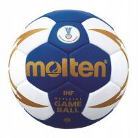 2 NT H2X5001-BW Piłka ręczna Molten - oficjalna, meczowa IHF