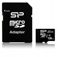 Karta pamięci microSDXC Silicon Power Elite 128GB Class 10 UHS-I U1 adapter