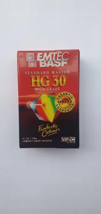 Кассета VHS-C HG30 EMTEC BASF EC-30 44M оригинал