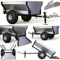 Przyczepa Wywrotka 500kg Traktor Quad Uniwersalna Zaczep kulowy Ocynk TB500