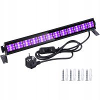 Światło UV LED, 36W 12 diod LED Blacklight Bar