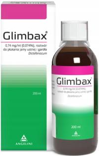 ГЛИМБАКС препарат для полоскания рта и горла 200мл
