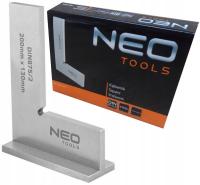 Слесарный угол с основанием 90ST 200 x 130 мм DIN875 / 2 NEO