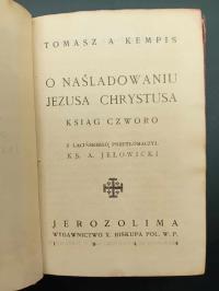 O naśladowaniu Jezusa Chrystusa Tomasz a Kempis