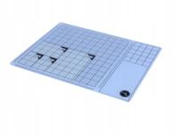 Crafts & Co - PODKŁAD do cięcia Mata modelarska SZKLANA - 42 x 32 cm