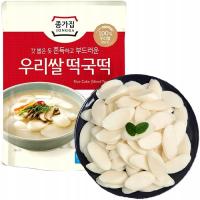 Корейская рисовая лапша Korean Tteokbokki Topokki ломтики 1 кг JONGGA