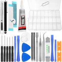 Zestaw narzędzi do naprawy ekranów Reball 26 elementów z klejem E8000