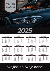 Kalendarz 2025 Firmowy A3 Logo Zdjęcie