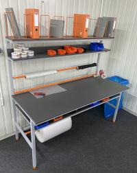 Stanowisko stół do pakowania duża półka 180x80x180 cm