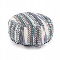 Poduszka do jogi i medytacji Bodhi Rondo Ethno 100% bawełna łuska orkiszowa