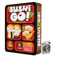 Sushi Go! (edycja polska) stwórz najlepszą rolkę +książka 2-5 osób, wiek 8+