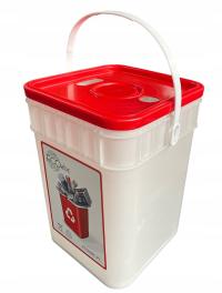 Контейнер, корзина для использованных батареек 15l