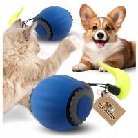 Мяч интерактивная игрушка для кошки собаки USB электрическая вибрация