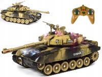 Большой Танк С Дистанционным Управлением War Tank Battle Effects