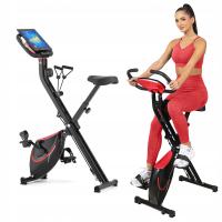 СТАЦИОНАРНЫЙ ВЕЛОСИПЕД СКЛАДНОЙ МАГНИТНЫЙ ВЕЛОТРЕНАЖЕР ДЛЯ 120 КГ GYMTEK