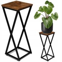 КЛУМБА ДЕРЕВЕНСКАЯ СТОЯЩАЯ МЕТАЛЛИЧЕСКАЯ ПОЛКА ЦВЕТОЧНАЯ СТОЙКА РАСТЕНИЯ ЛОФТ