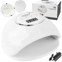 LAMPA LED UV DO PAZNOKCI ŻELI HYBRYDY MANICURE PEDICURE 86W MOCNA DUAL LED