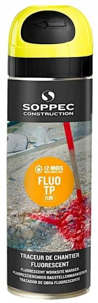 Soppec FLUO TP 500ml флуоресцентная краска 12 mc желтый