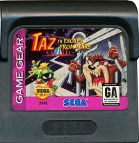 Taz in Esape from Mars - SEGA GAME GEAR - SAM CARTRIDGE