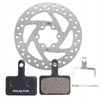 Klocki Hamulcowe + Tarcza Hamulcowa 140mm do KuKirin G2 Master / G3 PRO /G4