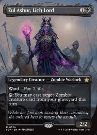 MtG: Zul Ashur, Lich Lord (V.1) (xFDN)