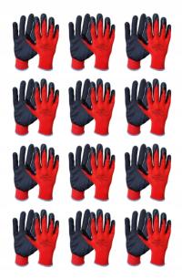 RĘKAWICE ROBOCZE RĘKAWICZKI R.10 LATEX 12 par