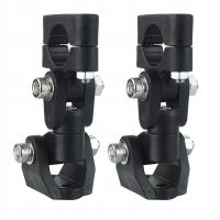 ЗАЖИМЫ ДЛЯ ГАЛОГЕНОВ 2 ШТ. ДЛЯ МОТОЦИКЛА GMOLE 22-28 ММ