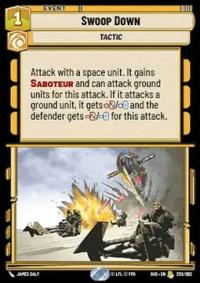 Karta Swoop Down SWU SHD #230