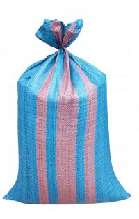 Worki Worek 30KG 55x80cm NA ZBOŻE WĘGIEL GRUZ MOCNE 500szt Niebieskie