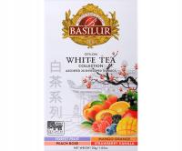 Herbata biała DODATEK OWOCÓW Basilur White Tea ZESTAW 4 smaki - 20 szt
