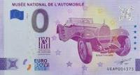 Banknot 0 Euro 2022 ( Francja ) - Muzeum Motoryzacji w Miluzie