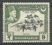 Bahawalpur (Pakistan) 1949 Mi 24 Czyste **