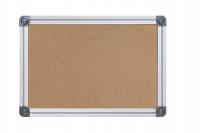 Tablica korkowa w ramie aluminiowej BASIC 90x180