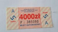 BILET KZK GOP KATOWICE 4000zł (P)