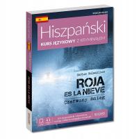 KSIĄŻKA. HISZPAŃSKI. KURS JĘZYKOWY Z KRYMINAŁEM. ROJA ES LA NIEVE. A1-A2