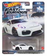 Porsche 718 Cayman GT4 Hot Wheels Premium