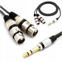 Kabel XLR - jack 6,3 mm Vitalco MK24 1,5 m
