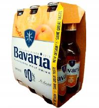 Piwo bezalkoholowe Bavaria Brzoskwinia zestaw 6 x 330 ml