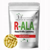 Kwas R-Alfa Liponowy 250mg 60kaps R-ALA ALPHA LIPOIC SILNY ANTYOKSYDANT