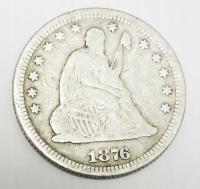 USA 1/4 dolara 25 centów 1876 Liberty Seated